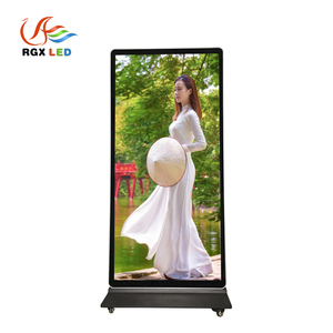 Ngoài trời không thấm nước P4 sàn di động thường vụ LED Standee hiển thị áp phích Bảng điều khiển - Product Image 2