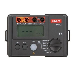 Testeur de résistance d'isolement UNI-T UT501A 1000V Mégohmmètre 5,5G avec rétroéclairage LCD pour équipement électrique - Product Image 2
