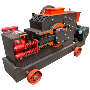 آلة قطع قضبان الصلب GQ55 بسعر المصنع، قاطع وثني حديد التسليح 45 مم، محرك كهربائي عالي الإنتاجية بقوة 4 كيلو واط - Product Image 2