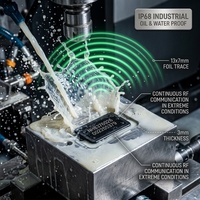 Micro-étiquette RFID anti-métal UHF longue portée 13x7mm pour l'inventaire des boîtes à outils électriques