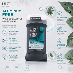 Déodorant Stick Naturel Fraîcheur 72H Protection Anti-Odeur à l'Eucalyptus <span class=keywords><strong>Sauvage</strong></span> Hydratant à Base de Plantes Sans Aluminium pour Hommes - Product Image 2