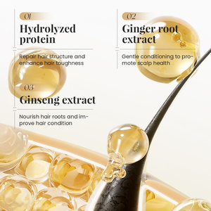 Mascarilla Capilar Nutritiva de Triple Efecto KORMESIC de Marca Propia con 300 g de Queratina, Colágeno y Aceite de Argán, Sin Enjuague, 3 en 1, Reparadora y Anticaspa - Product Image 4