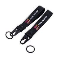 Correa de Muñeca con Logotipo Personalizado al por Mayor, Cordón Corto de Seguridad para Llavero con Hebilla de Seguridad, Diseño de Águila