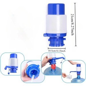 Bomba para Botella de Agua, Bomba Manual Portátil, Dispensador Manual de Agua a Presión, Apta para la Mayoría de los Dispensadores de Agua - Product Image 5