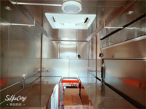 Forno per la pizza cucina camion carrello di cibo in legno utilizzato per la vendita - Product Image 6