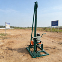 Nouvelle Offre : Machine de Forage de Puits d'Eau Électrique Portable de Petite Taille, 2kW 220V, pour des Profondeurs Jusqu'à 80 Mètres