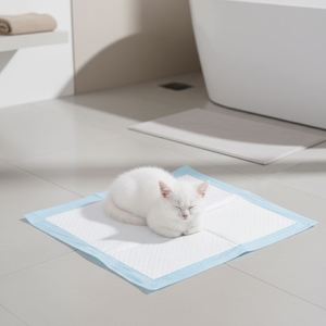 Tapis absorbant jetable pour animaux de compagnie, tapis absorbant pour urine de chat, couche absorbante universelle pour animaux - Product Image 1