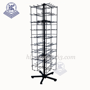 Xoay Kim Loại Đa Tầng Bóng Cây Hiển Thị Đứng Giá Socks Chủ - Product Image 3