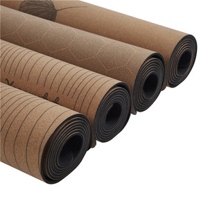 Tapis <span class=keywords><strong>de</strong></span> <span class=keywords><strong>yoga</strong></span> en liège naturel écologique avec logo personnalisé, base antidérapante en caoutchouc naturel TPE, tapis <span class=keywords><strong>de</strong></span> <span class=keywords><strong>yoga</strong></span> en gros pour la remise en forme et la salle <span class=keywords><strong>de</strong></span> sport - Product Image 3