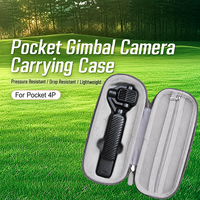 Étui de transport rigide en EVA pour DJI Osmo Pocket 4p, sac de rangement protecteur, pochettes de voyage portables résistantes à l'eau, kit de protection
