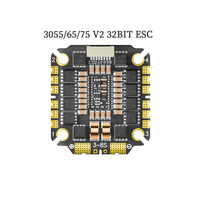 Nouveau contrôleur de vitesse électronique (ESC) 4-en-1 original 3055/3065/3075 AM32 32 bits 55A/65A/75A pour drones de course FPV et modèles réduits d'avions