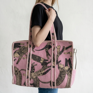 Unique Design Handmade Cotton Tote <b>Bag</b> Reusable Shopping Gift <b>Bag</b> for Travel <b>Beach</b> and Everyday Use Available For Sale - Product Image 1