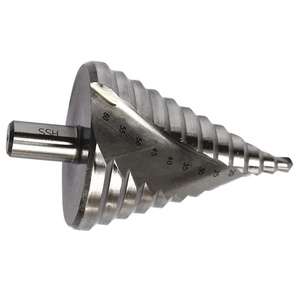 Hss 6-60Mm Kích Thước Lớn Lỗ Mở Tốc Độ Cao Thép Xoắn Ốc Rãnh Bước Khoan Xoắn Ốc Rãnh Tam Giác Xử Lý Bước Khoan Bits - Product Image 2