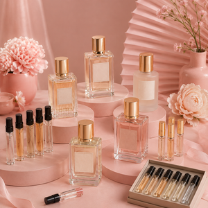 Perfume de Mujer de Alta Calidad, Aroma Frutal, Especiado, Floral y Amaderado, Fragancia Duradera en Botella de Vidrio, Venta al Por Mayor, ODM - Product Image 1