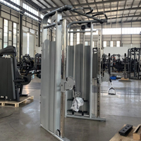 Equipo de Ejercicio Multifuncional Comercial de Fabricación China, Polea Doble Ajustable, Cable Cruzado, en Venta