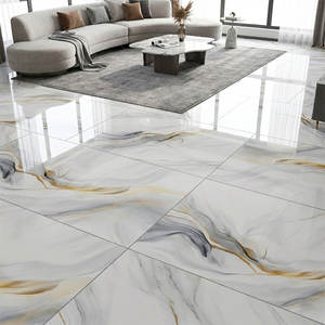 <span class=keywords><strong>2026</strong></span> Yeni Tasarım Lüks 600x1200mm Porselen Cilalı Sırlı Mermer Görünümlü Karo Oturma Odası Banyo Duvar Döşeme Karosu - Product Image 3