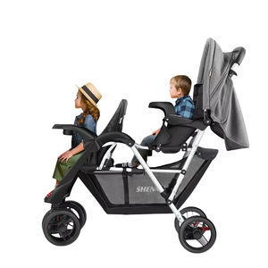 Легкая двухместная детская коляска - Product Image 4