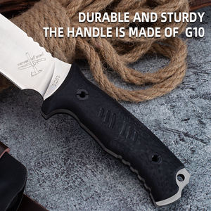 มีดสแตนเลสสั่งทำพิเศษ Maha Asura DIY Grade ด้ามจับ G10 พกพาสะดวกอเนกประสงค์ รองรับ OEM สำหรับแคมป์ปิ้ง รับประกัน 1 ปี - Product Image 3