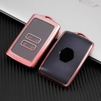 Coque de couverture de clé de voiture souple TPU Premium pour Renault Koleos Kadjar Talisman FLUENCE CAPTUR porte-clés porte-clés sac accessoires