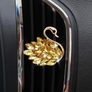 Difusor de Aromas para Auto con Cristales Brillantes y Diseño de Cisne/<span class=keywords><strong>Ganso</strong></span>, Decoración para Vehículo, para Chicas y Mujeres - Product Image 2