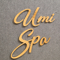 Letras 3D Luminosas Retroiluminadas de Acrílico para Fabricantes, Letreros con Logotipo de Empresa, Letreros de Pared con Logotipo
