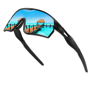 Cycling Sunglasses UV400 Polarized <b>Black</b> <b>Frame</b> TAC Lens For Outdoor Sports Driving Fishing Unisex - Product Image 1