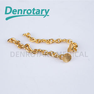 Chaîne de boutons dentaires orthodontiques en <span class=keywords><strong>or</strong></span> pour l'hygiène buccale polyvalente - Product Image 3