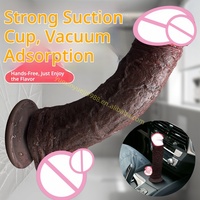 Dildo à ventouse grande taille 9-12 pouces, prix compétitif, plaisir intense, pour grossiste régional, jouet sexuel naturel pour adultes