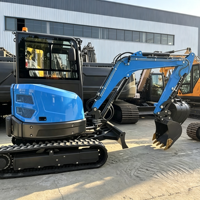 Livraison Gratuite – Nouvelle Excavatrice Hydraulique sur Chenilles JIAHE 3,5 Tonnes, Certifiée CE EPA, Idéale pour Fondations et Petites Travaux de Terrassement – Prix Compétitif Chine