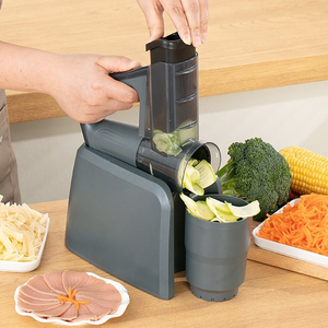 New đa chức năng điện Rau Chopper pho mát Shredder khoai tây pho mát vắt tay salad <span class=keywords><strong>Slicer</strong></span> Rau Cutter Maker - Product Image 2