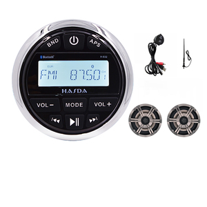Boat Yacht ATV boat marine accessories golf cart marine audio kit of <b>stereo</b> and speakers - Product Image 3