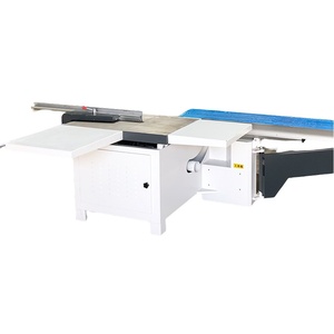 Scie à panneaux industrielle à table coulissante de haute précision pour le travail du bois, scie à bois diesel - Product Image 1