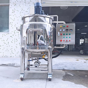 Vente chaude, mélangeur industriel en acier inoxydable 300L 500L, réservoir de mélange chauffant pour liquides, shampoing, sirop, détergent, savon liquide - Product Image 2