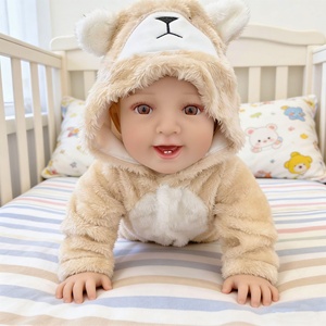 Bambola Reborn in Vinile da 17 Pollici, Simulazione Realistica, per Compagnia di Bambini 4-6 Anni, Vendita Calda Transfrontaliera all'Ingrosso - Product Image 2