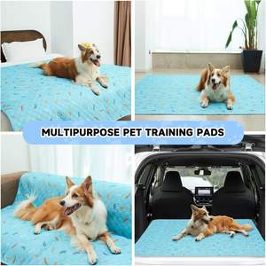 Profession eller Hersteller Benutzer definierter Druck Auslaufs icher Anti-Rutsch-Hunde-Pee-Trainings pad Maschinen wasch bare wasserdichte Pee-Matten für Haustiere - Product Image 6