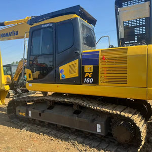 High-Performance Used Komatsu PC160 Crawler Excavator 2022 Japan Original Sale Globally Featuring Engine Gearbox <b>Gear</b> PLC Pump - Product Image 1