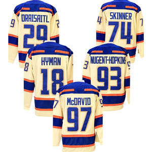 2025 नई शीर्ष सिलाई आइस हॉकी जर्सी के 97 एमबीडीविद 29 इसेट 93 नुगेंट-हॉकिन्स 74 स्किनर - Product Image 6