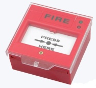Sirène stroboscopique efficace 24V DC 105DB avec lumière LED et avertisseur sonore, accessoires de point d'appel manuel pour système d'alarme incendie