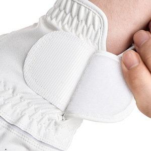 Guantes de golf blancos, talla única, tela de microfibra, mano derecha, unisex, protección para la palma - Product Image 2