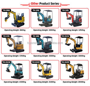 Escavatore TM06Q 0,66 Tonnellate con Motore Diesel EPA, <span class=keywords><strong>Mini</strong></span> Escavatore Agricolo 660KG, Piccolo Escavatore, <span class=keywords><strong>Mini</strong></span> Bagger - Product Image 3