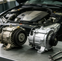 Nouveau compresseur de climatisation 12V de haute qualité avec boîtier en aluminium pour Mercedes-Benz 271.860 W172 W204 W212 OE 0032304811