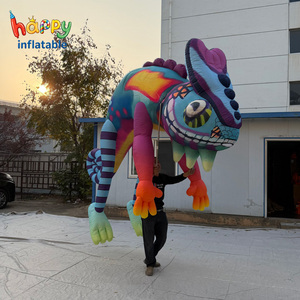 Marioneta Inflable Gigante de Camaleón para Desfiles, Mascota Inflable Realista de Camaleón para Actuaciones en la Calle - Product Image 2