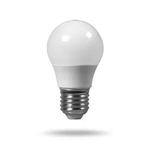 E12 bola lampu LED, bahan plastik aluminium bulat warna-warni bohlam led e27 dapat diredupkan 40v 12w e27 untuk bohlam laut