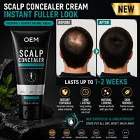 Concealer Rambut Cair Tahan Air, Krim Penutup Akar Rambut
