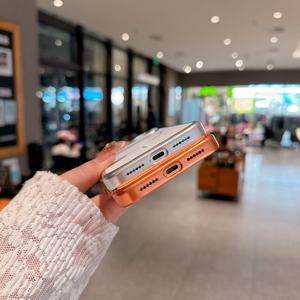 ทันทีเปิด17 PRO MAX หน้าต่างหรูหราคาร์บอนไฟเบอร์ PC เคสโทรศัพท์แม่เหล็กกันกระแทกสไตล์ INS กระจายความร้อน - Product Image 5