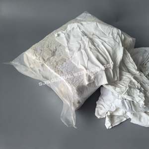 Trapos de Algodón Blanco, Trapos de Felpa de Algodón, Trapos de Limpieza de Algodón 100% Blanco - Product Image 1