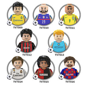 Star del calcio di vendita calda <span class=keywords><strong>Action</strong></span> <span class=keywords><strong>Figure</strong></span> giocattolo blocchi di costruzione del giocatore di calcio Mini <span class=keywords><strong>Figure</strong></span> - Product Image 3