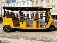 Tricycle électrique homologué EEC & COC L5e-A pour le transport de passagers, véhicule Euro 5+ homologué pour la circulation sur route en UE