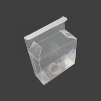 Boîte en plastique PVC transparente personnalisable de 2mm d'épaisseur Emballage de bonbons au chocolat écologique pliable biodégradable