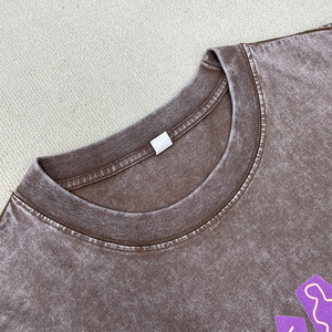 Camisetas de Hombre Personalizadas, Lavadas y Envejecidas, de Corte Regular, Estampadas, de Poliéster/Algodón, de Alta Calidad, Ecológicas, Anti-UV y de Secado Rápido - Product Image 3